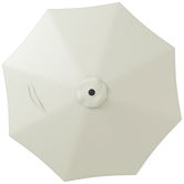 Outsunny Copertină de Rezervă pentru Umbrelă cu Priză de Aer, Rezistentă la UV și Apă, Ø295 cm, Alb Crem | Aosom Romania