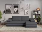 Coltar Extensibil Sensi plusat aspect lana gri