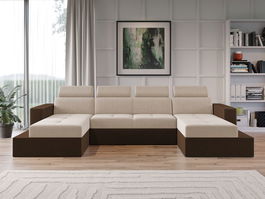 Coltar U Extensibil Paloma crem / maro