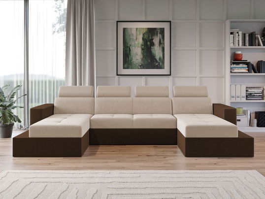 Coltar U Extensibil Paloma crem / maro