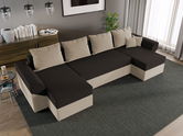 Coltar U Extensibil Cali crem / maro
