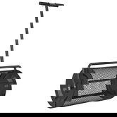 Outsunny Răspânditor Compost de 75L cu Mâner Reglabil în Formă de T din Metal Negru | Aosom Romania