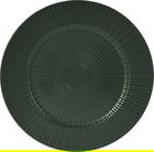 Suport farfurie Sun Rise Pattern v3, Excellent Houseware, 33 cm, polipropilena, verde