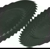 Suport farfurie Sun Rise Pattern v3, Excellent Houseware, 33 cm, polipropilena, verde