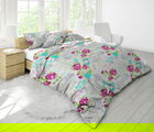 Set Alcam, Rose, 2 perne microfibra 50x70 cm si pilota matlasata 180x200 cm