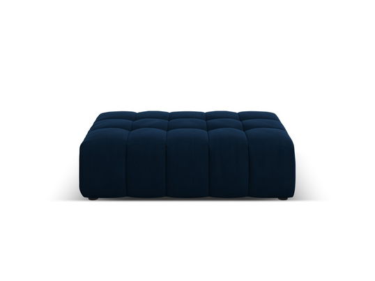 Taburet, Jennifer-51, Micadoni Home, 102x80x40 cm, catifea, albastru regal
