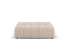 Taburet, Jennifer-140, Micadoni Home, 102x80x40 cm, tesatura chenille din poliester, bej