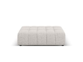 Taburet, Jennifer-140, Micadoni Home, 102x80x40 cm, tesatura chenille din poliester, gri deschis