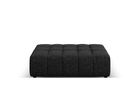 Taburet, Jennifer-140, Micadoni Home, 102x80x40 cm, tesatura chenille din poliester, negru