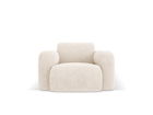 Fotoliu, Molino-140, Micadoni Home, 105x95x72 cm, tesatura chenille din poliester, bej deschis