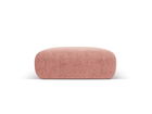 Taburet, Molino-140, Micadoni Home, 100x100x36 cm, tesatura chenille din poliester, roz