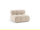 Modul pentru canapea, 1 loc, Bellis-213, Micadoni Home, 94x94x70 cm, tesatura boucle, bej deschis