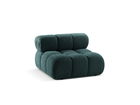 Modul pentru canapea, 1 loc, Bellis-213, Micadoni Home, 94x94x70 cm, tesatura boucle, petrol