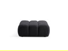 Taburet, Bellis-213, Micadoni Home, 94x94x43 cm, tesatura boucle, grafit
