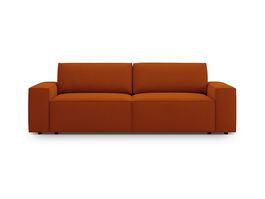 Canapea extensibila 3 locuri, Jodie-78, Micadoni Home, 247x107x86 cm, tesatura structurata, teracota