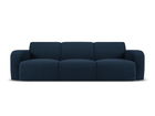 Canapea 3 locuri, Molino-101, Micadoni Home, 235x95x72 cm, tesatura boucle, albastru inchis