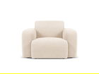 Fotoliu, Molino-101, Micadoni Home, 105x95x72 cm, tesatura boucle, bej