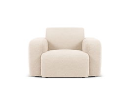 Fotoliu, Molino-101, Micadoni Home, 105x95x72 cm, tesatura boucle, bej