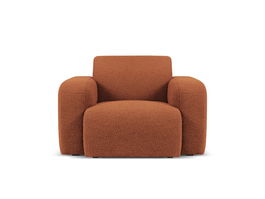 Fotoliu, Molino-101, Micadoni Home, 105x95x72 cm, tesatura boucle, maro