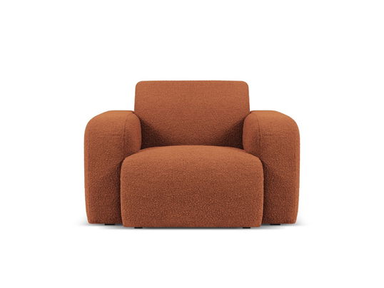 Fotoliu, Molino-101, Micadoni Home, 105x95x72 cm, tesatura boucle, maro