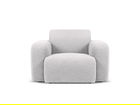 Fotoliu, Molino-101, Micadoni Home, 105x95x72 cm, tesatura boucle, gri deschis