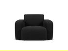 Fotoliu, Molino-101, Micadoni Home, 105x95x72 cm, tesatura boucle, negru