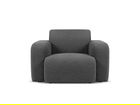 Fotoliu, Molino-101, Micadoni Home, 105x95x72 cm, tesatura boucle, gri inchis