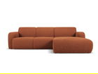 Coltar dreapta 4 locuri, Molino-101, Micadoni Home, 250x170x72 cm, tesatura boucle, maro