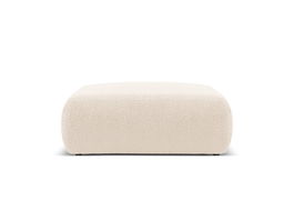 Taburet, Molino-101, Micadoni Home, 100x100x36 cm, tesatura boucle, bej