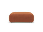 Taburet, Molino-101, Micadoni Home, 100x100x36 cm, tesatura boucle, maro