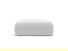 Taburet, Molino-101, Micadoni Home, 100x100x36 cm, tesatura boucle, gri deschis