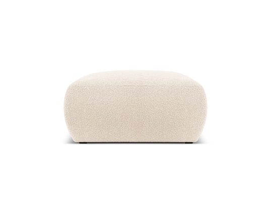 Taburet, Molino-101, Micadoni Home, 75x75x36 cm, tesatura boucle, bej