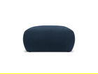 Taburet, Molino-101, Micadoni Home, 75x75x36 cm, tesatura boucle, albastru inchis