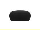 Taburet, Molino-101, Micadoni Home, 75x75x36 cm, tesatura boucle, negru