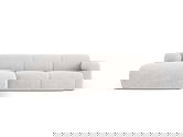 Coltar stanga 4 locuri, Molino-140, Micadoni Home, 250x170x72 cm, tesatura chenille din poliester, gri deschis