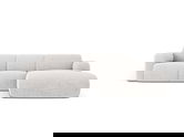 Coltar dreapta 4 locuri, Molino-140, Micadoni Home, 250x170x72 cm, tesatura chenille din poliester, gri deschis