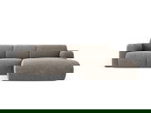 Coltar dreapta 4 locuri, Molino-140, Micadoni Home, 250x170x72 cm, tesatura chenille din poliester, gri