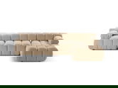 Coltar modular dreapta 4 locuri, Bellis-213, Micadoni Home, 282x155x70 cm, tesatura boucle, bej sand