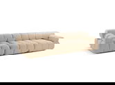 Canapea modulara 3 locuri, Bellis-213, Micadoni Home, 282x94x70 cm, tesatura boucle, bej sand