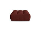 Taburet, Bloom-86, Micadoni Home, 110x101x42 cm, tesatura structurata, rosu