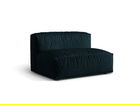Modul pentru canapea, 1 loc, Martina-120, Micadoni Home, 132x106x75 cm, catifea, petrol inchis