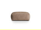 Taburet modular, Martina-120, Micadoni Home, 106x106x44 cm, catifea, bej inchis