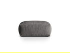 Taburet modular, Martina-120, Micadoni Home, 106x106x44 cm, catifea, gri