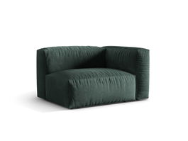Modul dreapta pentru canapea, 1 loc, Martina-120, Micadoni Home, 121x106x75 cm, catifea, petrol