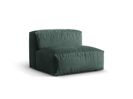 Modul pentru canapea, 1 loc, Martina-120, Micadoni Home, 92x106x75 cm, catifea, petrol