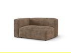 Modul stanga pentru canapea, 1 loc, Martina-212, Micadoni Home, 160x106x75 cm, velur, maro ghinda