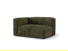 Modul stanga pentru canapea, 1 loc, Martina-212, Micadoni Home, 160x106x75 cm, velur, verde muschi