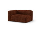 Modul stanga pentru canapea, 1 loc, Martina-212, Micadoni Home, 160x106x75 cm, velur, caramiziu
