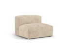 Modul pentru canapea, 1 loc, Martina-212, Micadoni Home, 92x106x75 cm, velur, bej deschis