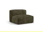Modul pentru canapea, 1 loc, Martina-212, Micadoni Home, 92x106x75 cm, velur, verde muschi
